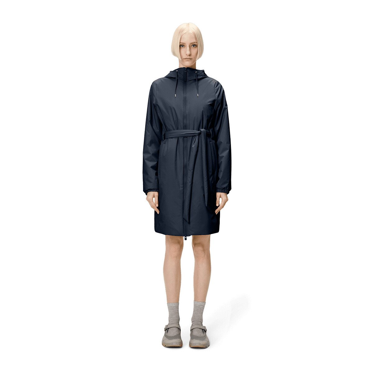 Long Windbreaker, Lohja Long Insulated Curve Jacket