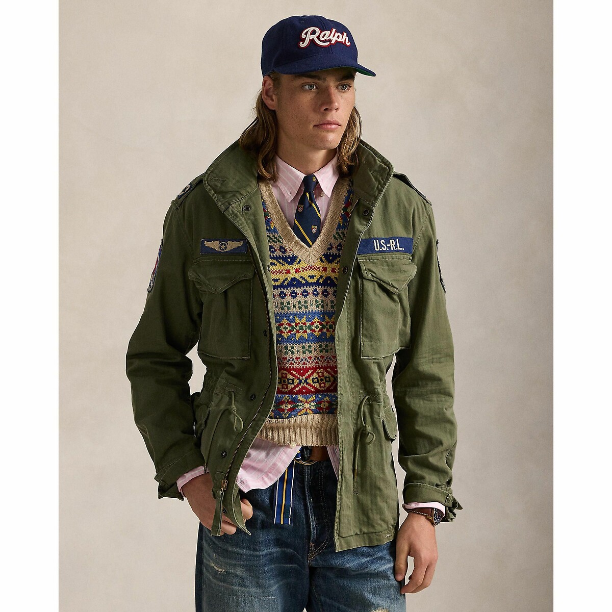 Safari Jacket with Pockets