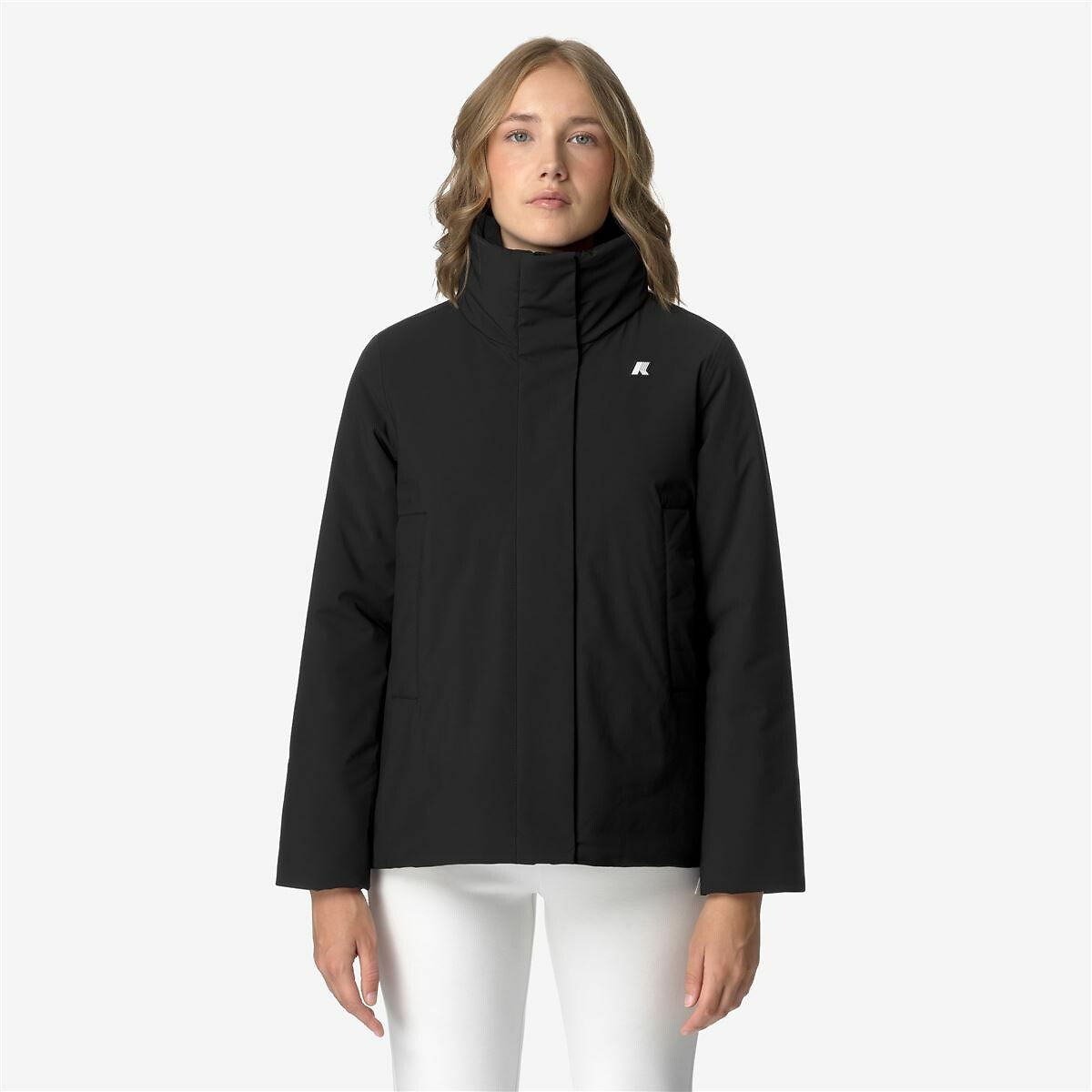 Marlette City Warm Windbreaker with High Neck