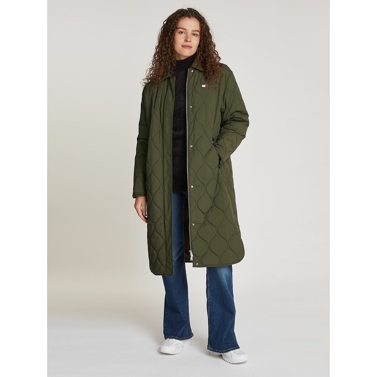 Quilted Long Parka