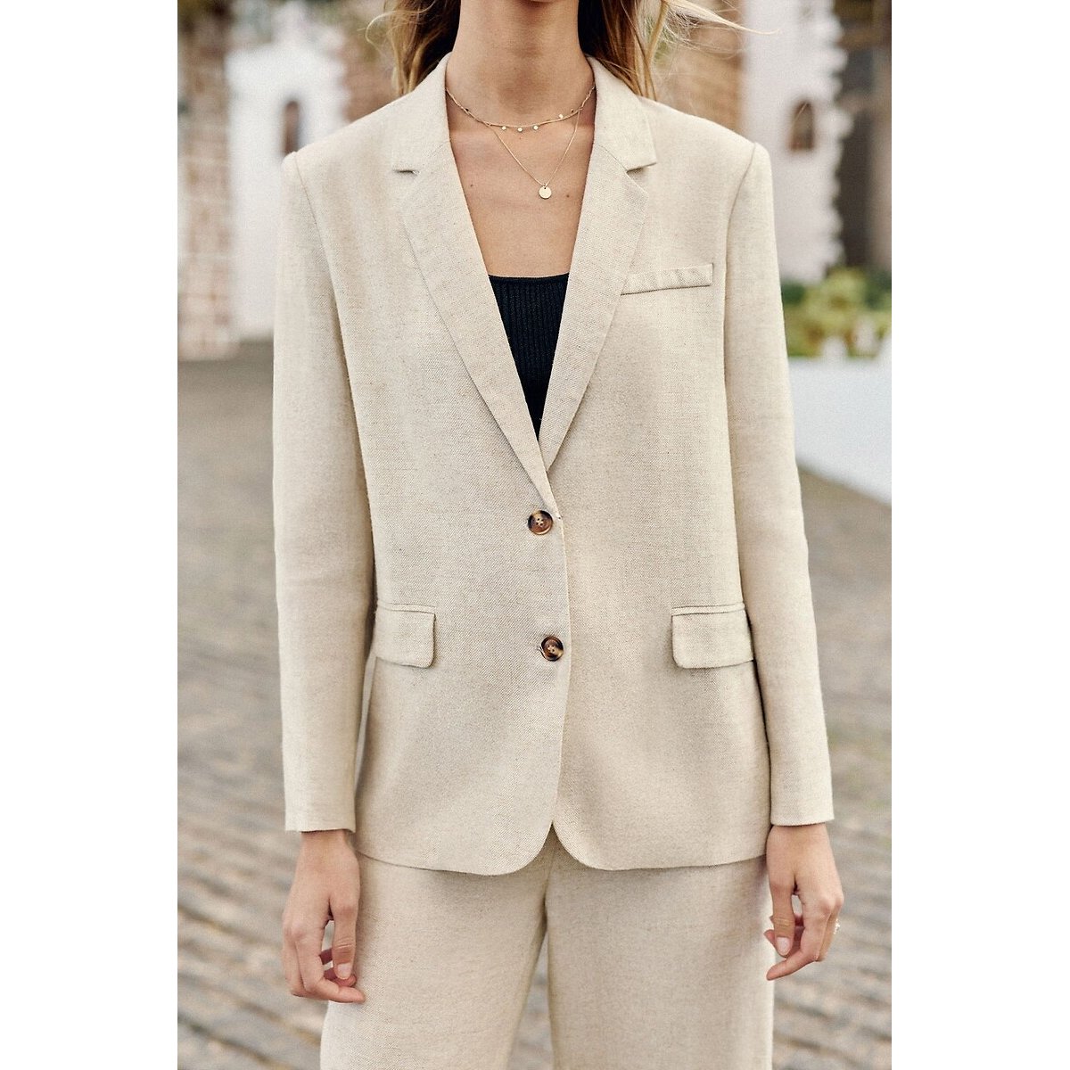 Vidal Linen/cotton Suit Jacket