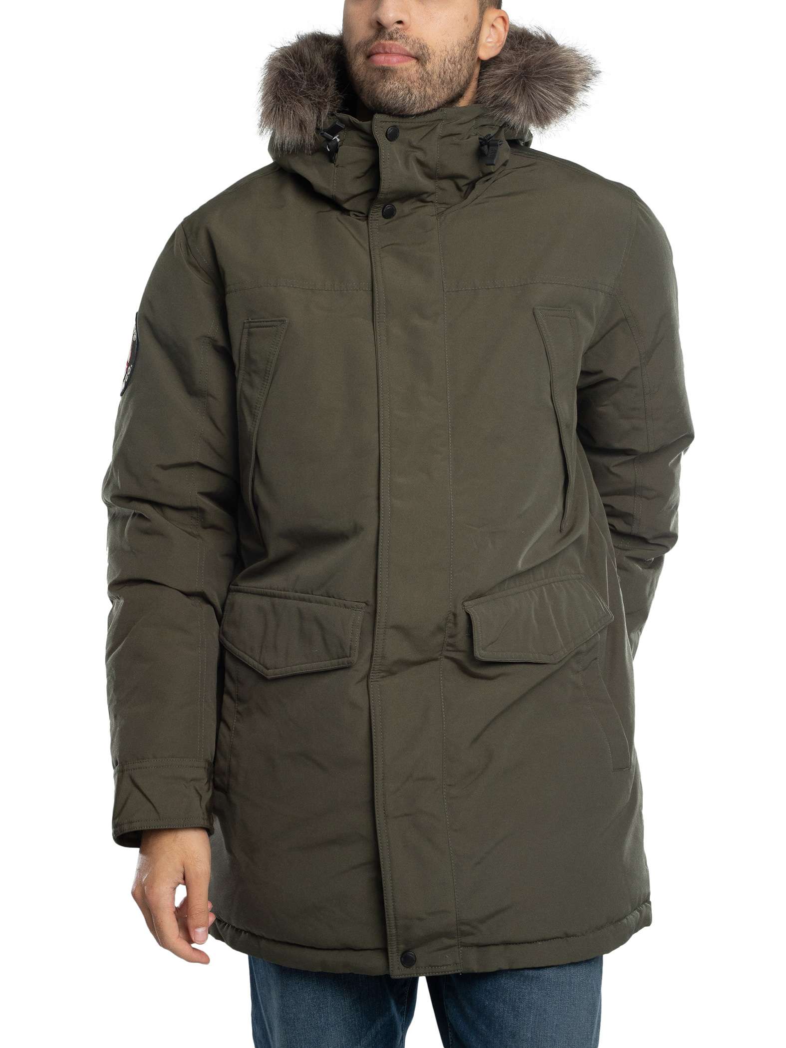 Everest Faux Fur Parka Jacket