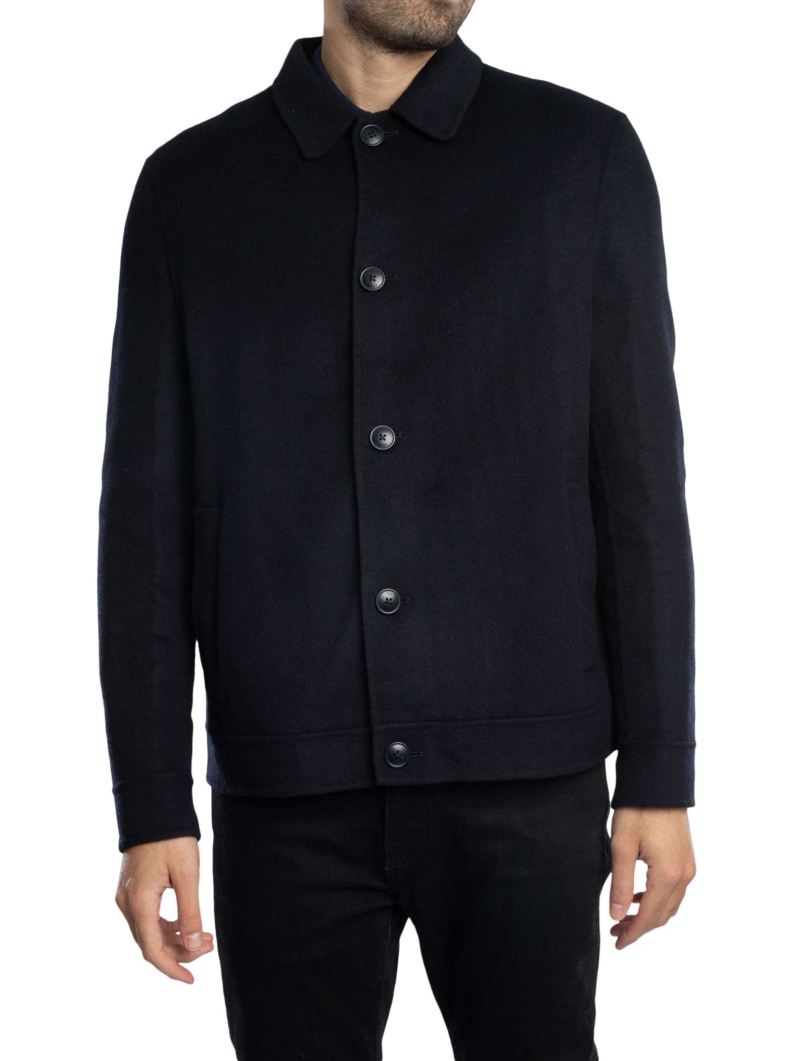 Sharpow Wool Collared Jacket