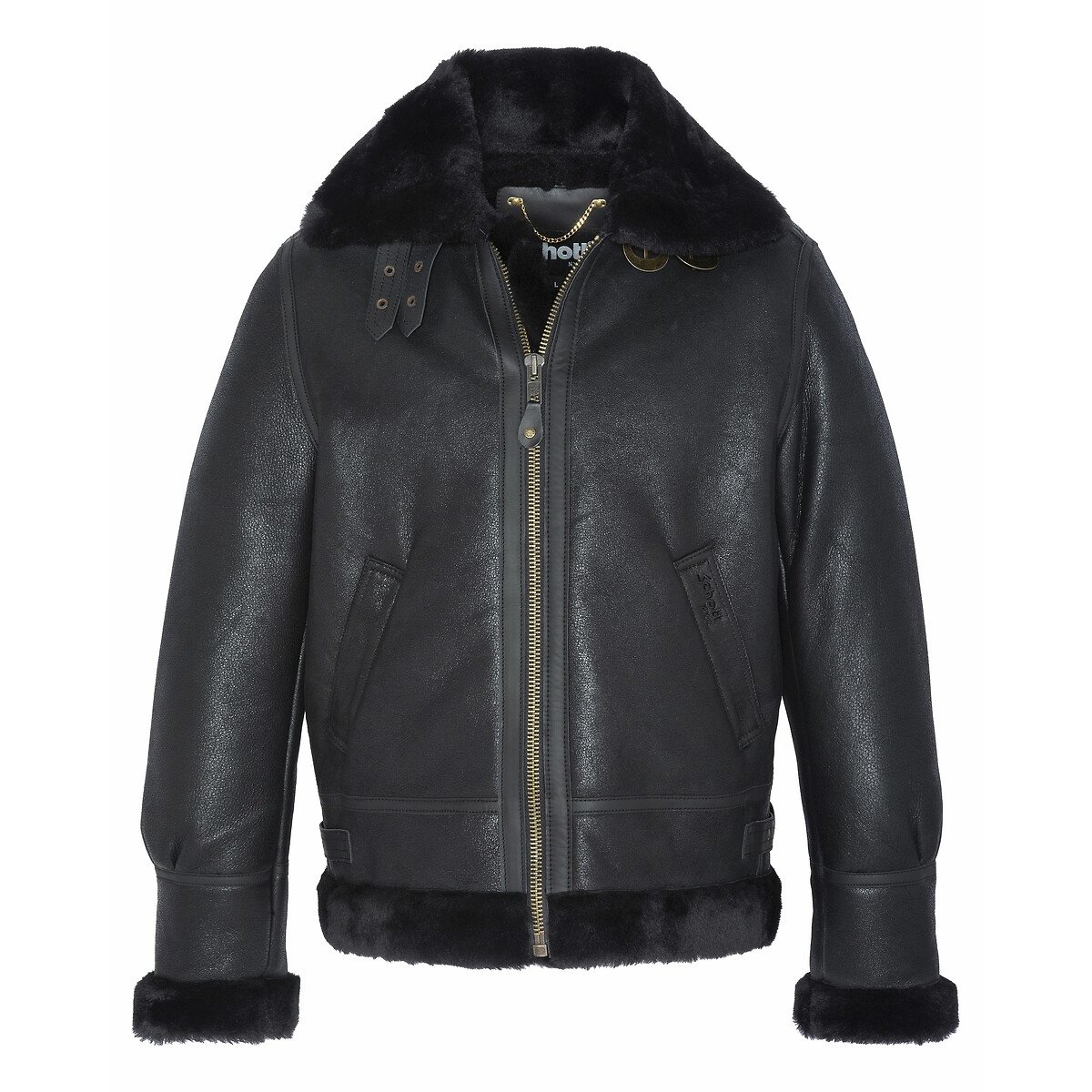 LC 1259 Leather Aviator Jacket