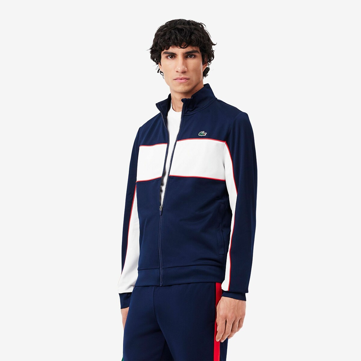 Sports Jacket with Lacoste Print