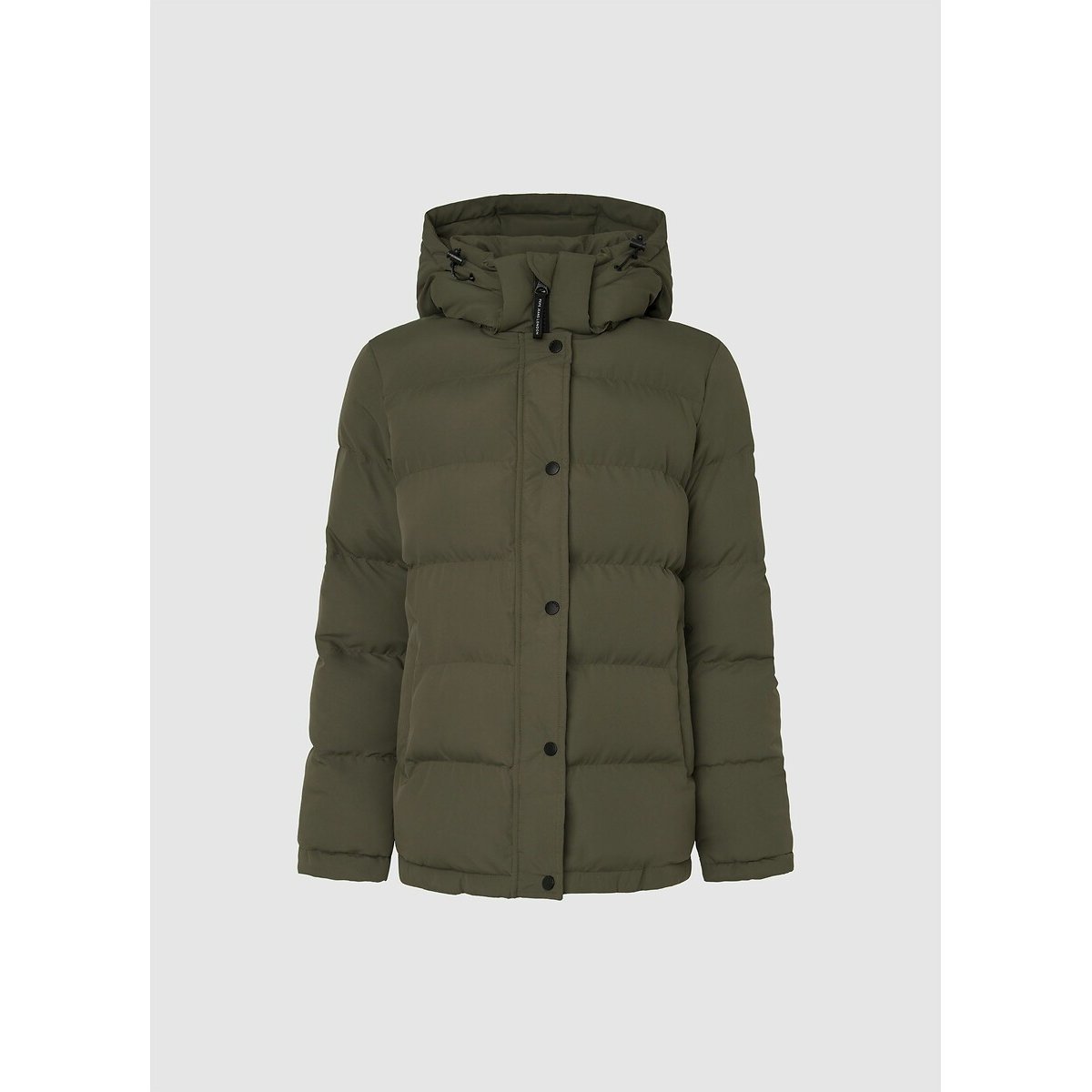 Bibi Short Padded Puffer Jacket with Detachable Hood