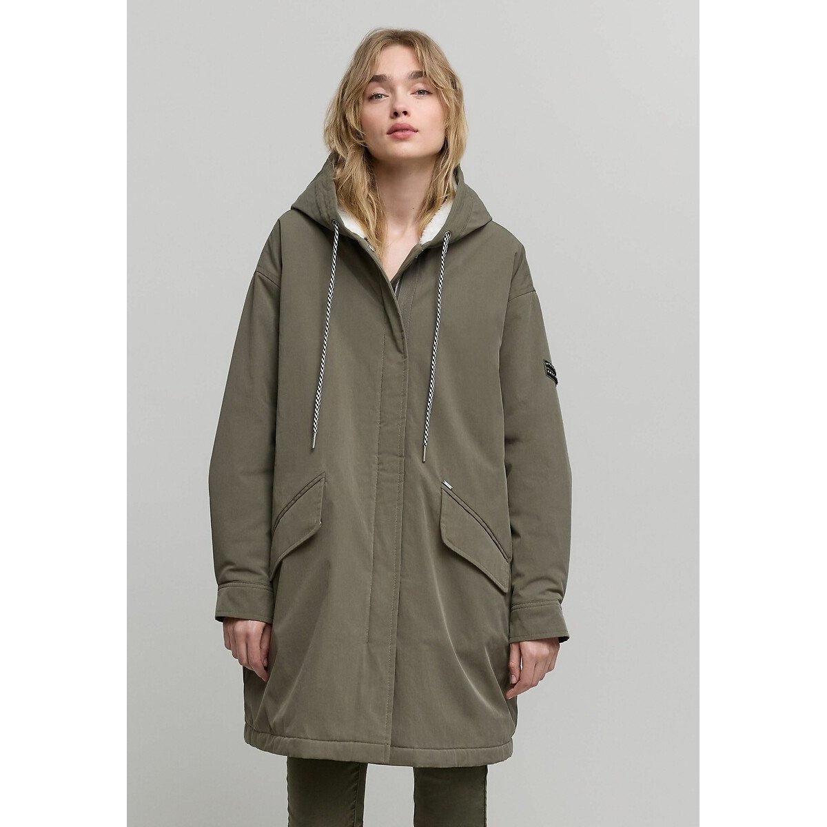 Mid-Length Hooded Parka
