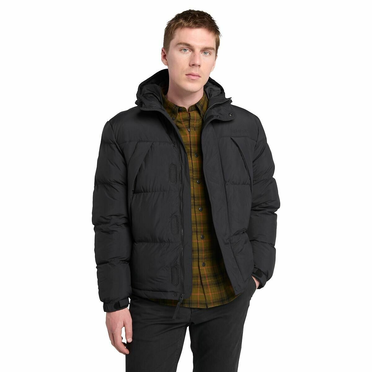 Embroidered Logo Padded Jacket