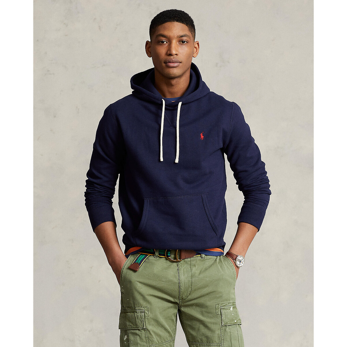 Cotton Blend Hoodie