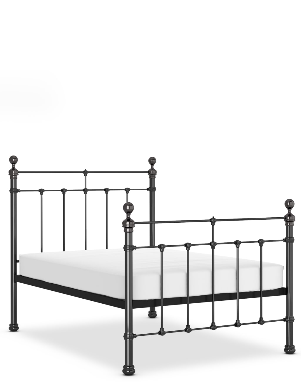 Castello Bed - 3FT - Gunmetal, Gunmetal
