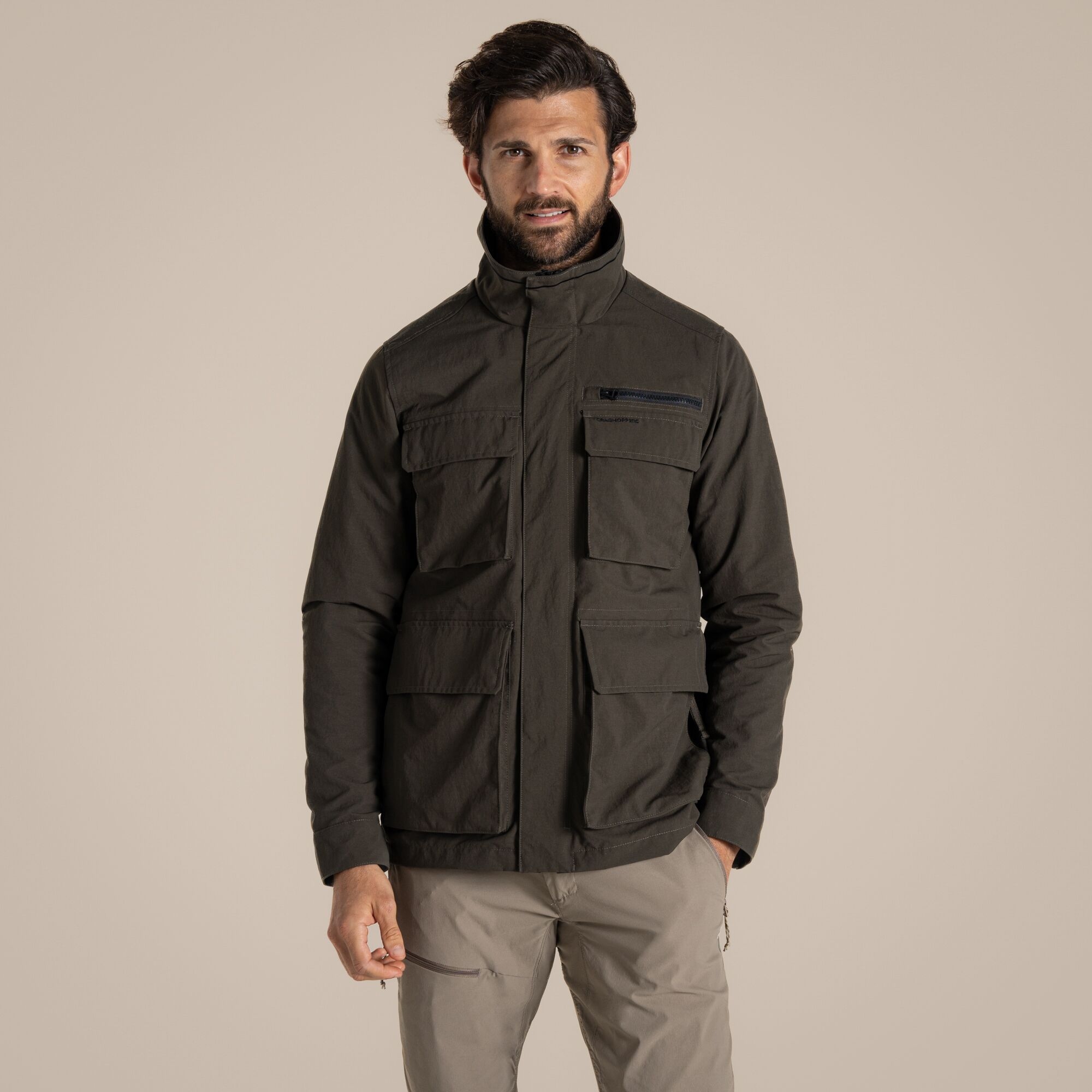 Craghoppers Men's NosiLife Adventure Jacket IV Woodland Green