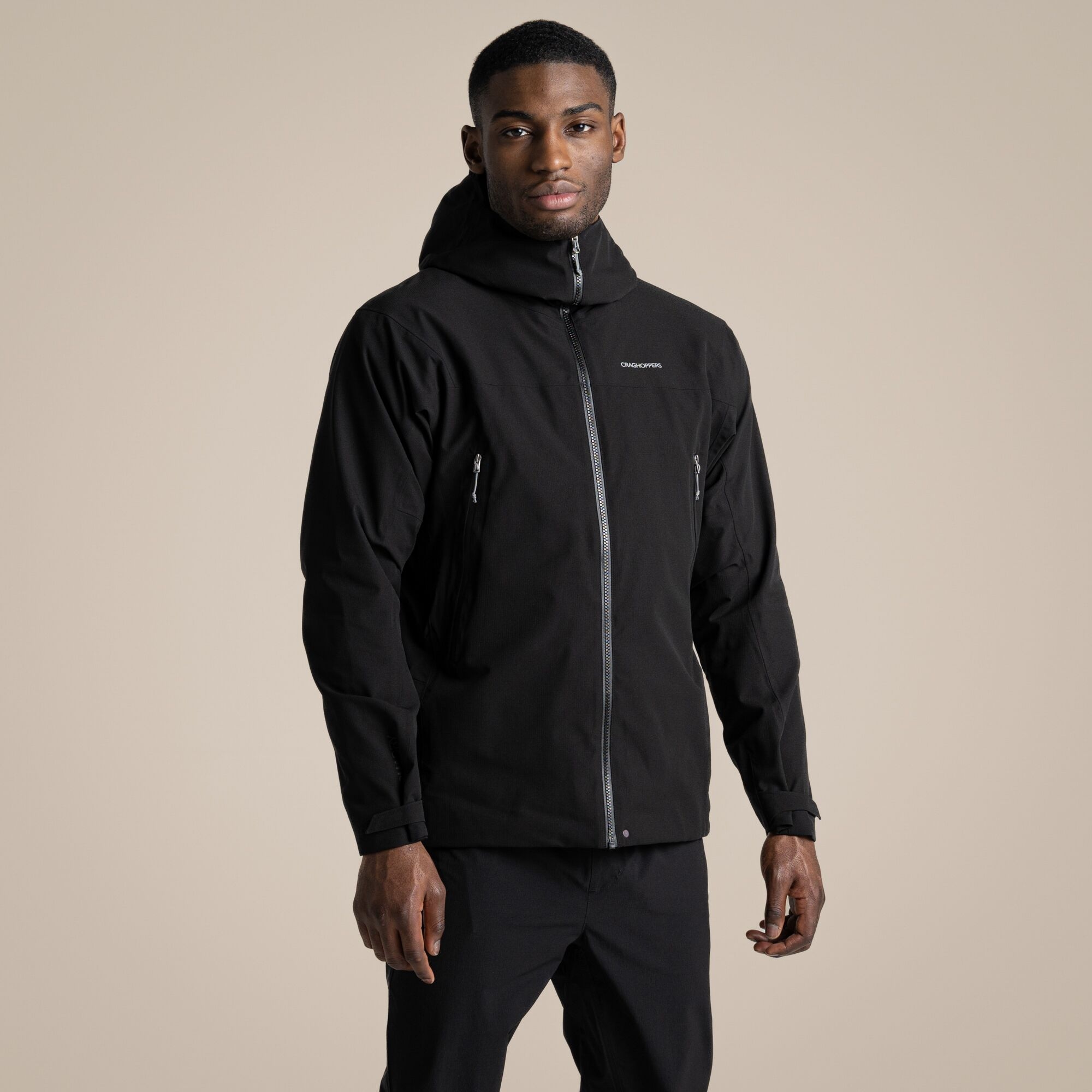 Craghoppers Men's Dynamic Pro II Waterproof Jacket Black