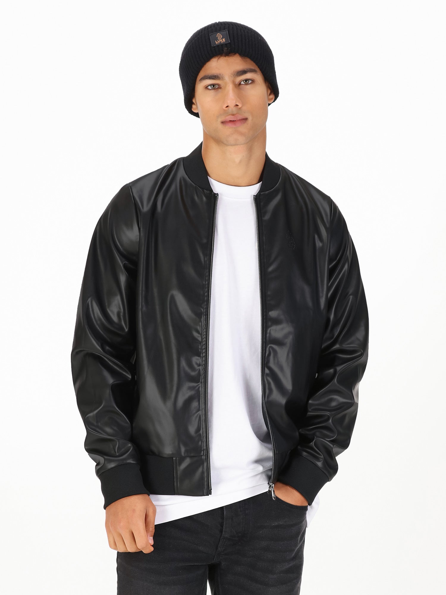 TOVEY DEBOSSED BOMBER JACKET