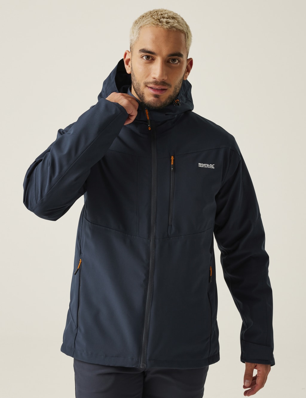 Regatta Male Wentwood IX 3-in-1 Waterproof Jacket - XXXL - Navy Mix, Navy Mix