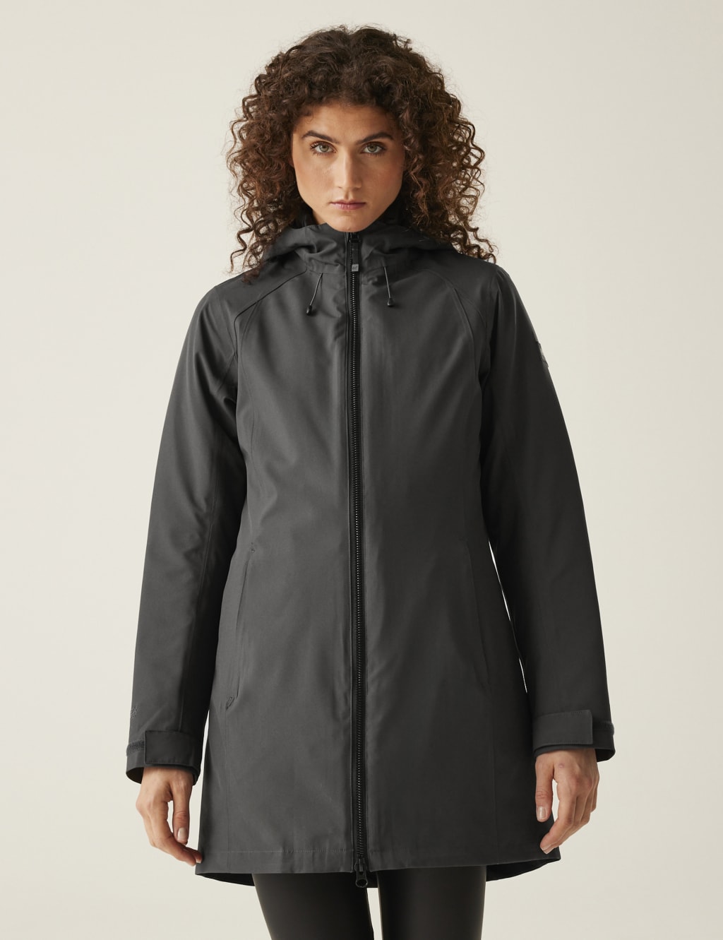 Regatta Female Denbury V Waterproof Padded 3 in 1 Coat - 10 - Black, Black,Navy