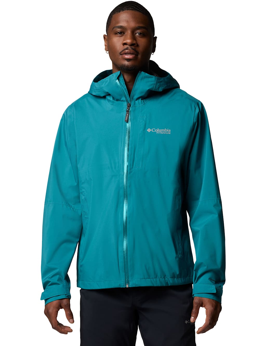 Columbia Male Ampli-Dry II Waterproof Jacket - Blue, Blue