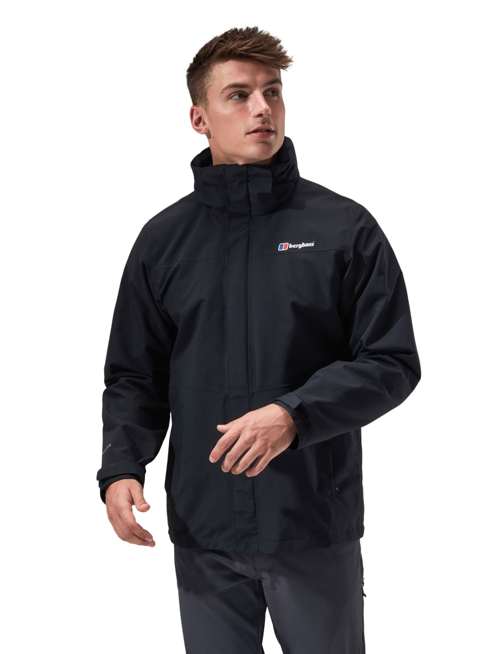Berghaus Male Hillwalker 3 in 1 Anorak - M - Black, Black