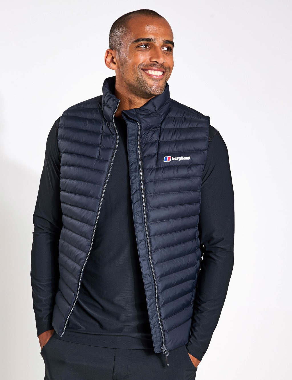 Berghaus Male Vaskye Gilet - Black, Black