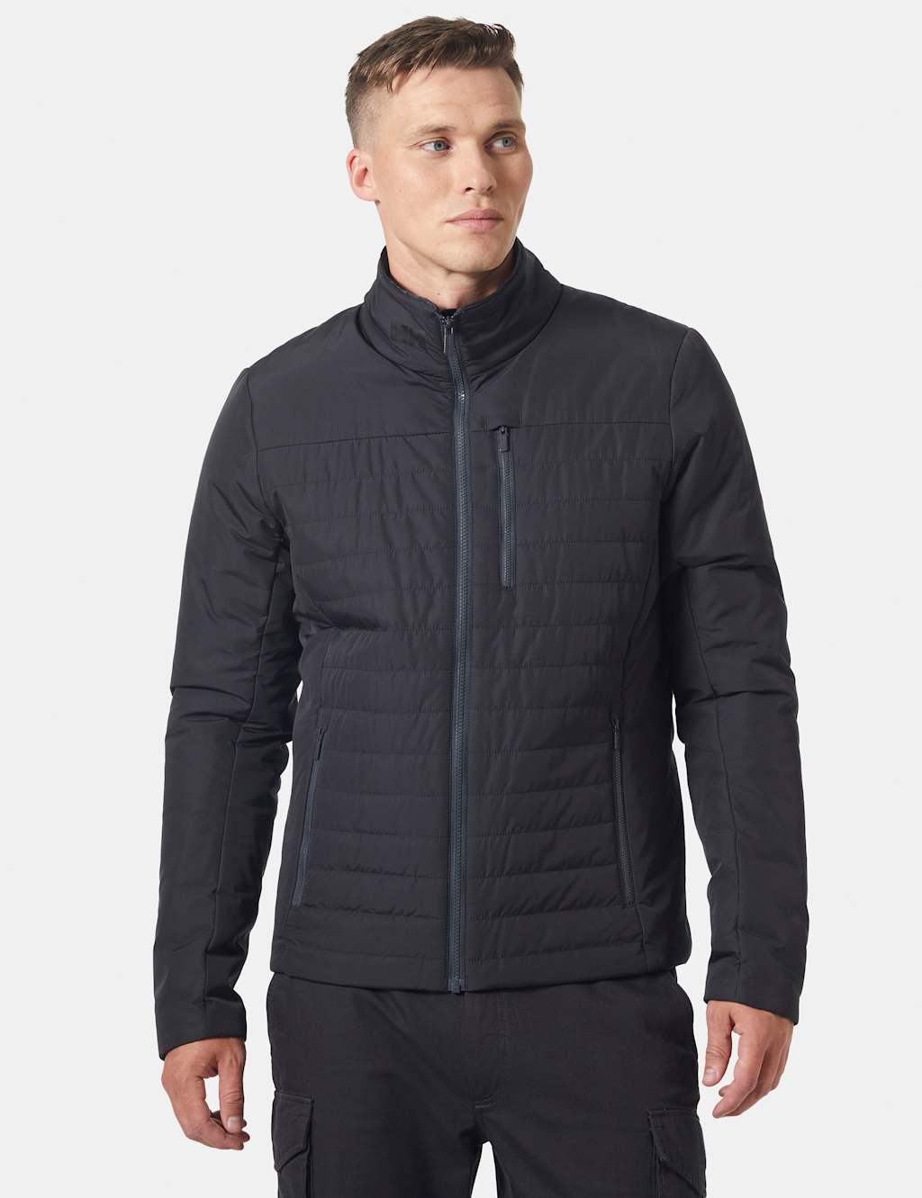 Helly Hansen Male Crew Insulator Padded Puffer Jacket - Black, Navy,Teal,Black