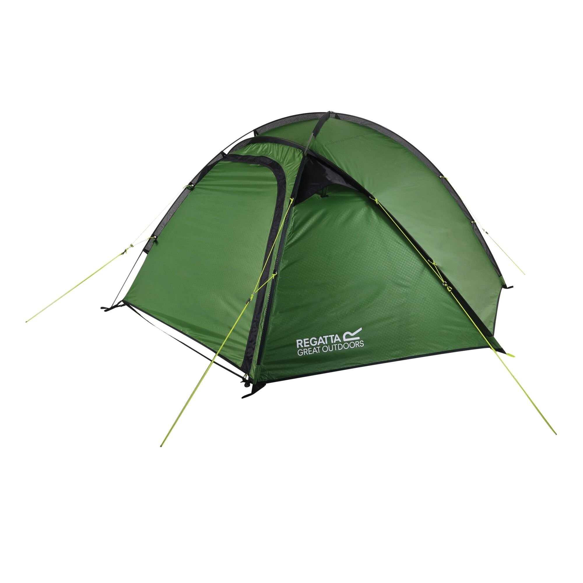 Regatta Montegra Geo 3-Man Backpacking Tent Alpine Green, Size: One Size