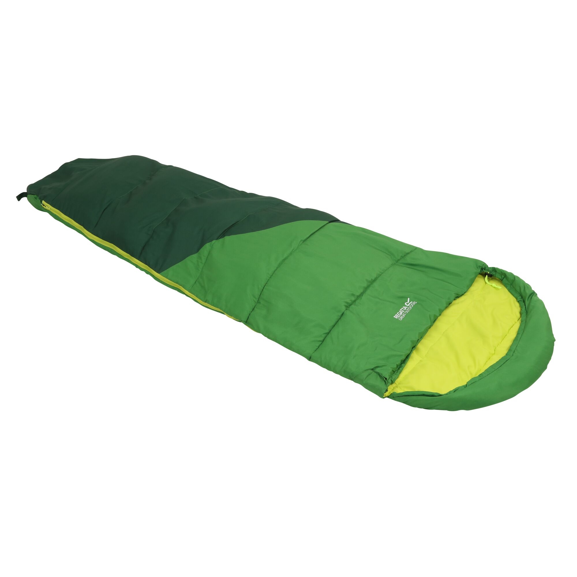 Regatta Hilo v2 250 Mummy Sleeping Bag Exreme Green Greener Pastures, Size: One Size