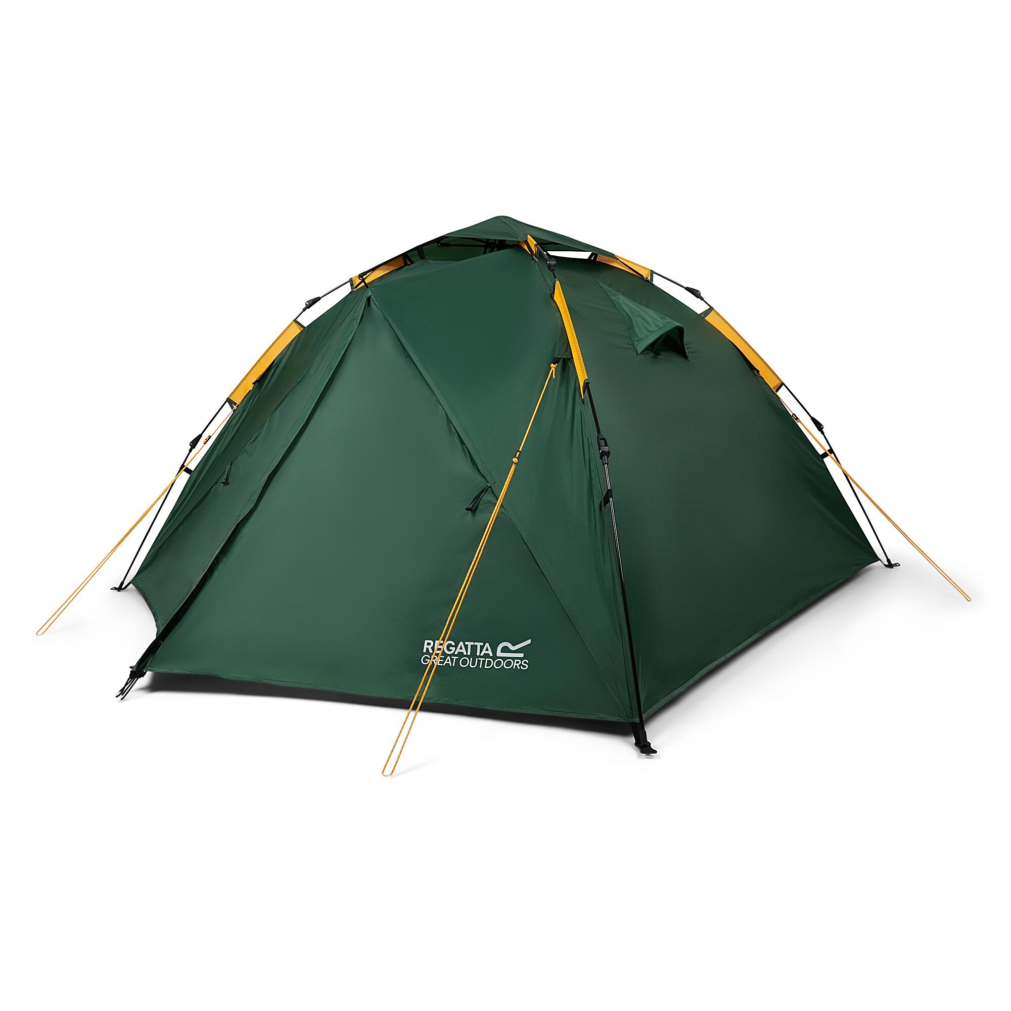 Regatta 3 Person Instant Tent Green, Size: One Size