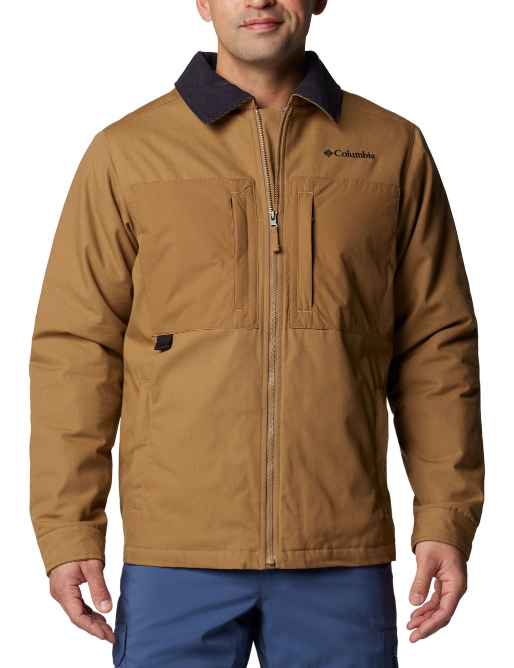 Columbia Male Loma Vista Fusion Lightweight Jacket - Tan, Black,Tan