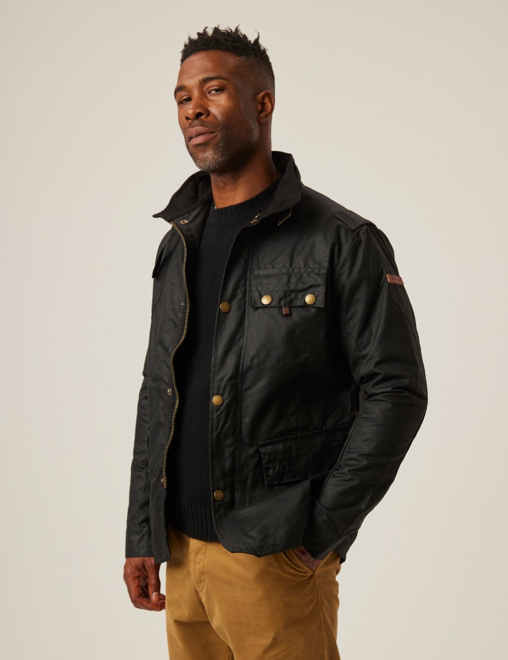 Peregrine Male Bexley Jacket - M - Black, Black