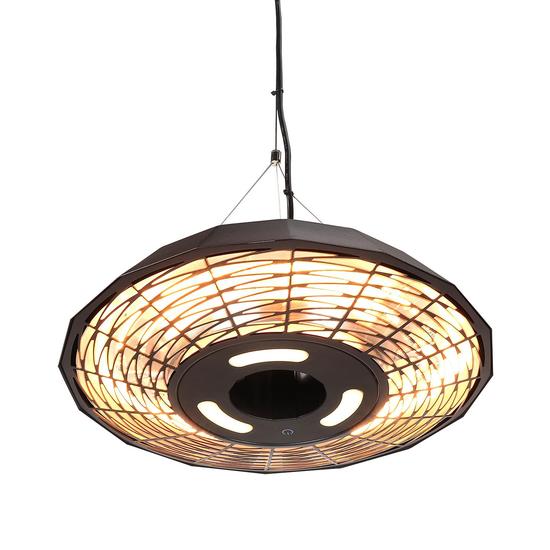 Shadow Diffusion Pendant Hanging Patio Heater 2kW Infrared Lamp
