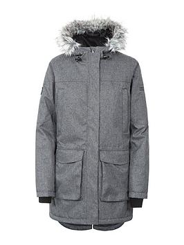 Trespass Thundery Jacket - Black/Grey