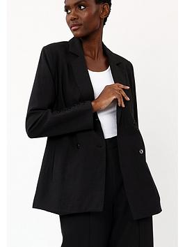 Religion Tailored Blazer - Black