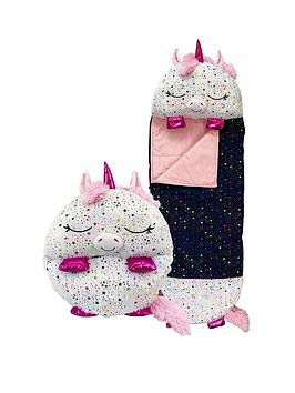 Happy Nappers Shimmer Unicorn Sleeping Bag - Medium