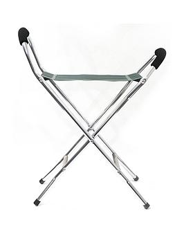Streetwize Accessories Walking Stick Chair- Green