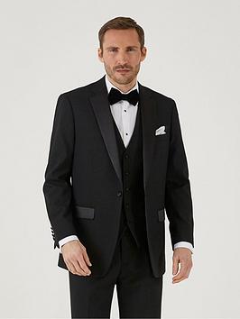 Skopes Cavendish Classic Tuxedo Jacket - Black
