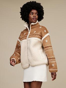 Ugg W Marlene Jacket Atherson - Chestnut - Brown