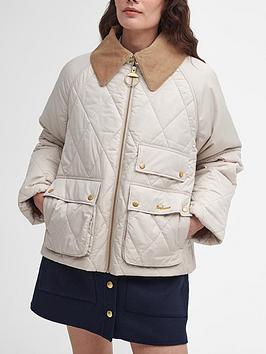 Barbour Milby Quilt Jacket - Beige
