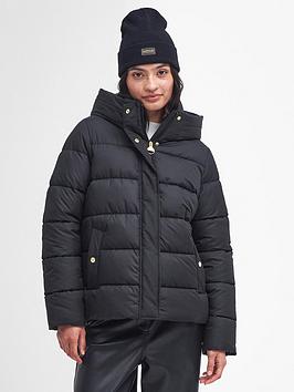 Barbour International Barron Padded Coat - Black