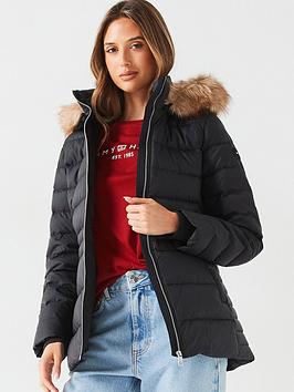 Tommy Hilfiger Tyra Padded Jacket - Black