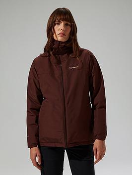 Berghaus Womens Deluge Pro 3.0 Insulated Jacket - Brown