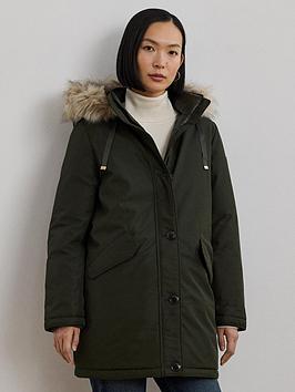 Lauren By Ralph Lauren Insulated Padded Coat - Green