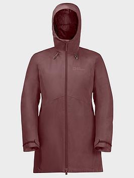 Jack Wolfskin Womens Heidelstein Insulated Jacket - Dark Pink