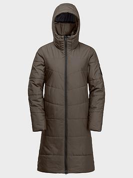 Jack Wolfskin Womens Deutzer Coat - Brown