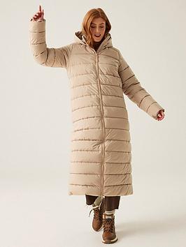 Regatta Womens Elender Baffled/Quilted Jacket-Taupe
