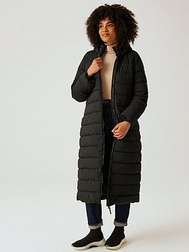 Regatta Womens Elender Baffled/Quilted Jacket-Black