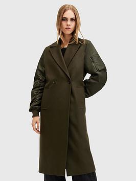 Allsaints Paulah Coat - Green