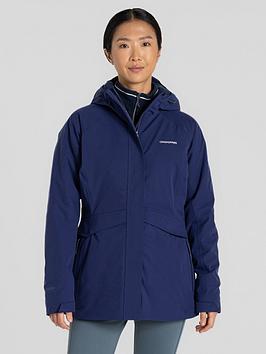 Craghoppers Womens Caldbeck Thermic Waterproof Jacket - Blue