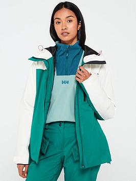 Helly Hansen Women'S Ski Snowplay Jacket - Green