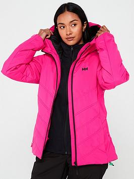 Helly Hansen Women'S Ski Alpine Insulated Jacket - Bright Pink