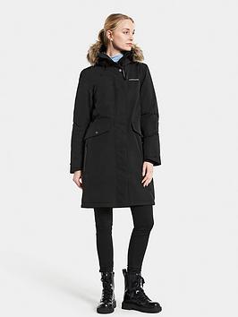 Didriksons Erika Womens Parka 3-Black