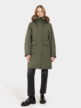 Didriksons Erika Womens Parka 3-Khaki